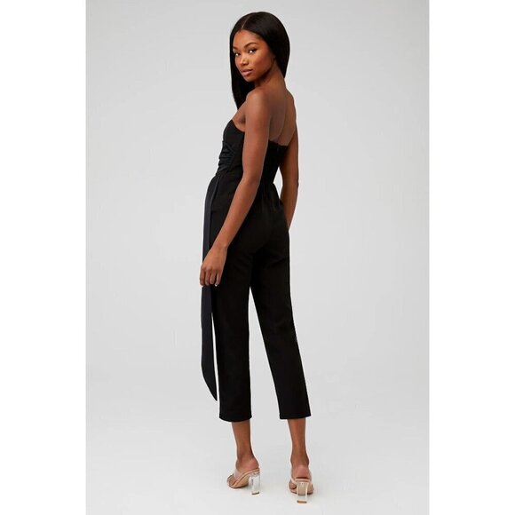 Steve Madden Harlen Jumpsuit in Black Small Womens Dressy Cocktail outfit - Picture 13 of 16